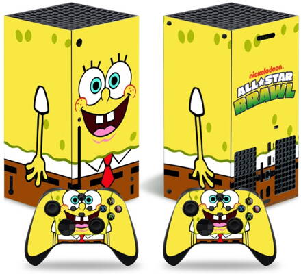 Xbox series X polep Sponge Bob