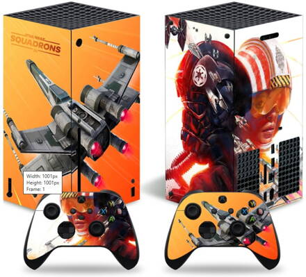 Xbox series X polep Star Wars Squadrons