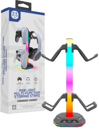 Stojánek pro ovladače a sluchátka RGB 