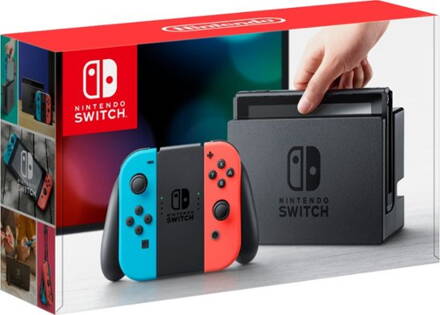 Nintendo Switch Neon Blue & Neon Red