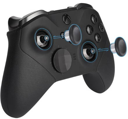 Sada 6-ti magnetických kloboučků XBOX Elite 2 ovladače 