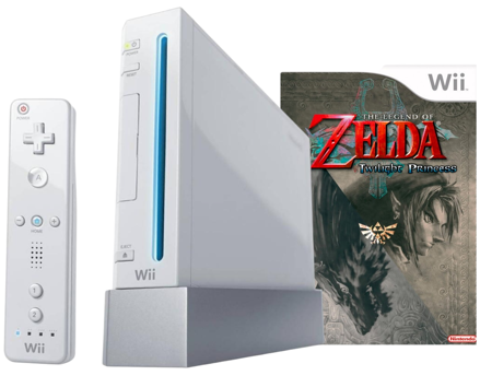 Nintendo Wii  + The Legend of Zelda: Twilight Princess