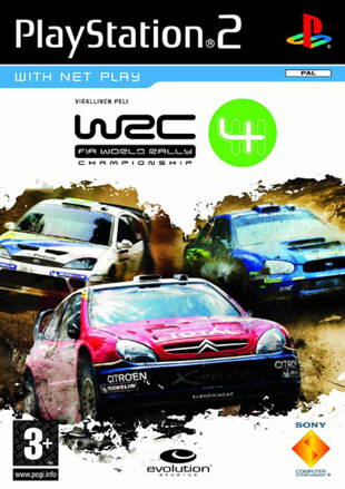 WRC 4 The Official Game of The FIA World Rally Championship PS2